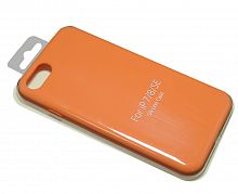 Купить Чехол-накладка для iPhone 7/8/SE VEGLAS SILICONE CASE NL закрытый персиковый (2) оптом, в розницу в ОРЦ Компаньон