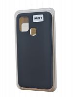 Купить Чехол-накладка для Samsung M315F M31 VEGLAS SILICONE CASE закрытый черный (3) оптом, в розницу в ОРЦ Компаньон