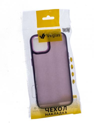 Чехол-накладка для iPhone 14 VEGLAS Fog Glow фиолетовый оптом, в розницу Центр Компаньон фото 3