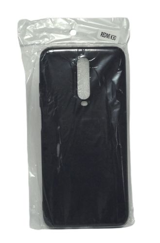 Чехол-накладка для XIAOMI Redmi K30 FASHION TPU матовый черный оптом, в розницу Центр Компаньон фото 3