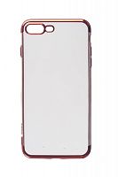 Купить Чехол-накладка для iPhone 7/8 Plus ELECTROPLATED TPU DOKA красный оптом, в розницу в ОРЦ Компаньон