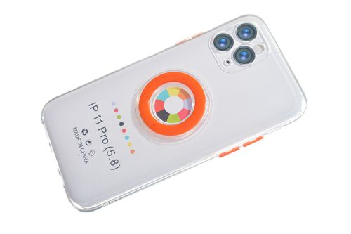 Чехол-накладка для iPhone 11 Pro NEW RING TPU оранжевый оптом, в розницу Центр Компаньон фото 3