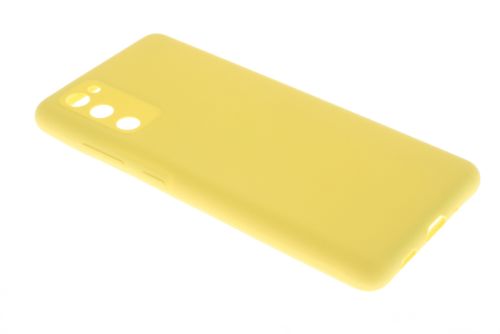 Чехол-накладка для Samsung G780F S20 FE SILICONE CASE OP закрытый желтый (20) оптом, в розницу Центр Компаньон фото 2