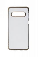 Купить Чехол-накладка для Samsung G973 S10 ELECTROPLATED TPU DOKA золото оптом, в розницу в ОРЦ Компаньон
