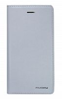 Чехол-книжка для iPhone 7/8/SE NUOKU LUXE белый - фото