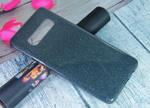 Чехол-накладка для Samsung G975F S10 Plus JZZS Shinny 3в1 TPU черная - оптовая продажа Чехол-накладка для Samsung G975F S10 Plus JZZS Shinny 3в1 TPU черная - фото