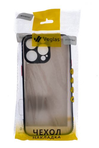 Чехол-накладка для iPhone 15 Pro Max VEGLAS Fog черный - оптовая продажа фото 3 Чехол-накладка для iPhone 15 Pro Max VEGLAS Fog черный - фото фото 3