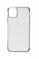 Купить Чехол-накладка для iPhone 11 Pro Max ELECTROPLATED TPU DOKA золото оптом, в розницу в ОРЦ Компаньон