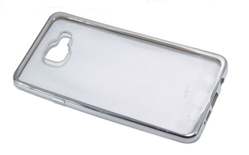 Чехол-накладка для Samsung A710F A7 РАМКА TPU серебро  оптом, в розницу Центр Компаньон фото 3