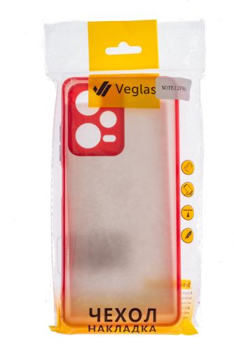 Чехол-накладка для XIAOMI Redmi Note 12 Pro 5G VEGLAS Fog красный оптом, в розницу Центр Компаньон фото 3