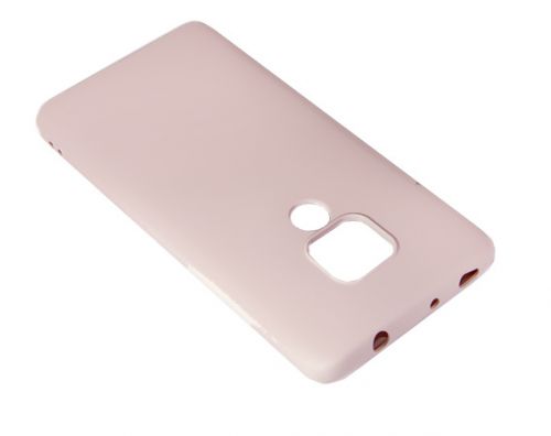 Чехол-накладка для HUAWEI Mate 20 SOFT TOUCH TPU розовый - фото фото 2