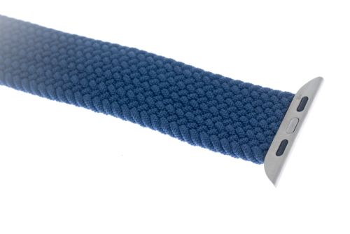 Ремешок для Apple Watch Solo Loop плетеный 42/44mm синий размер 160mm оптом, в розницу Центр Компаньон фото 2