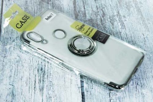 Чехол-накладка для XIAOMI Redmi 7 ELECTROPLATED TPU КОЛЬЦО серебро - оптовая продажа фото 2 Чехол-накладка для XIAOMI Redmi 7 ELECTROPLATED TPU КОЛЬЦО серебро - фото фото 2