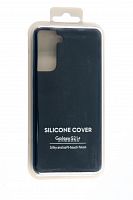 Чехол-накладка для Samsung G996F S21 Plus SILICONE CASE черный (3) - фото