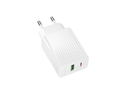 СЗУ Type-C BOROFONE BAS76A Source 1USB 3A PD30W QC3.0 белый - оптовая продажа СЗУ Type-C BOROFONE BAS76A Source 1USB 3A PD30W QC3.0 белый - фото