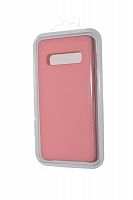 Купить Чехол-накладка для Samsung G973 S10 SILICONE CASE розовый (4) оптом, в розницу в ОРЦ Компаньон
