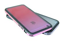Купить Чехол-накладка для iPhone 6/6S GRADIENT TPU+Glass розовый оптом, в розницу в ОРЦ Компаньон