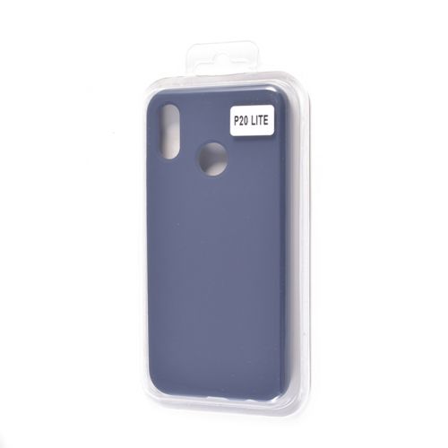 Чехол-накладка для HUAWEI P20 Lite VEGLAS SILICONE CASE закрытый темно-синий (8) - оптовая продажа Чехол-накладка для HUAWEI P20 Lite VEGLAS SILICONE CASE закрытый темно-синий (8) - фото