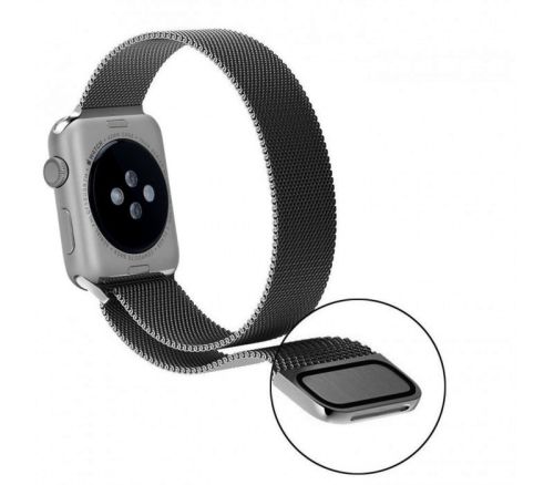 Ремешок для Apple Watch Milanese 42/44mm серый, Ограниченно годен оптом, в розницу Центр Компаньон