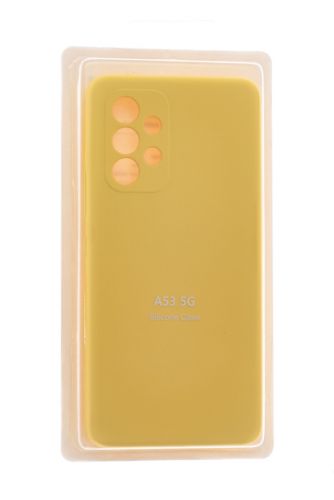 Чехол-накладка для Samsung A535F A53 SILICONE CASE закрытый желтый (20) - оптовая продажа Чехол-накладка для Samsung A535F A53 SILICONE CASE закрытый желтый (20) - фото