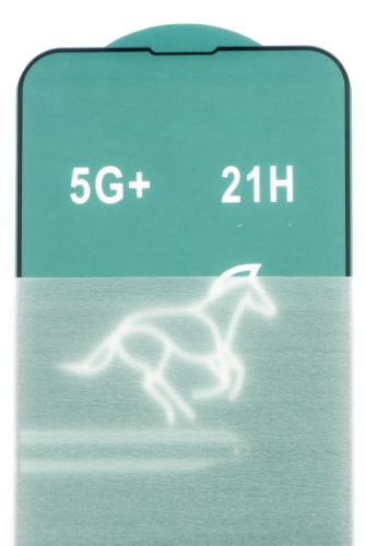 Защитное стекло для iPhone 13 Mini FULL GLUE HORSE пакет черный оптом, в розницу Центр Компаньон фото 2
