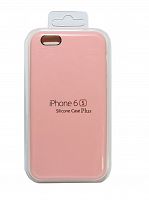 Чехол-накладка для iPhone 6/6S Plus SILICONE CASE AAA розовый  - фото
