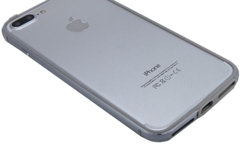 Бампер для iPhone7 (5.5) Metal+TPU серый оптом, в розницу Центр Компаньон фото 2