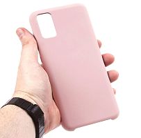 Купить Чехол-накладка для Samsung A415F A41 SILICONE CASE NL светло-розовый (18) оптом, в розницу в ОРЦ Компаньон