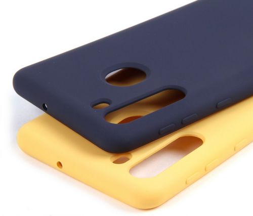 Чехол-накладка для Samsung A215F A21 SILICONE CASE NL 007002 темно-синий - фото