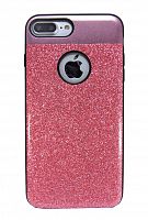 Купить Чехол-накладка для iPhone 7/8 Plus OY МЕТАЛЛ TPU 003 розовый оптом, в розницу в ОРЦ Компаньон
