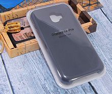 Чехол-накладка для Samsung J250 J2 2018 SILICONE CASE темно-серый - фото