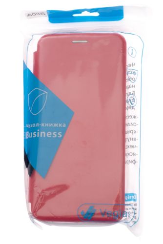 Чехол-книжка для Samsung A037F A03S VEGLAS BUSINESS красный - фото фото 4