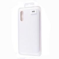 Купить Чехол-накладка для Samsung A505F A50 VEGLAS SILICONE CASE закрытый белый (9) оптом, в розницу в ОРЦ Компаньон