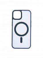 Чехол-накладка для iPhone 13 VEGLAS Fog Magnetic темно-синий - фото