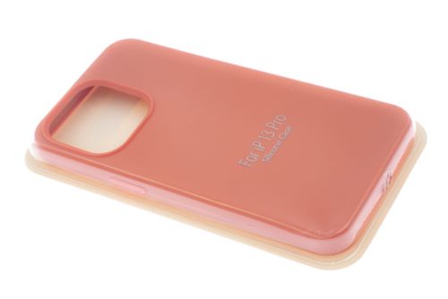 Чехол-накладка для iPhone 13 Pro VEGLAS SILICONE CASE закрытый коралловый (27) - оптовая продажа фото 2 Чехол-накладка для iPhone 13 Pro VEGLAS SILICONE CASE закрытый коралловый (27) - фото фото 2