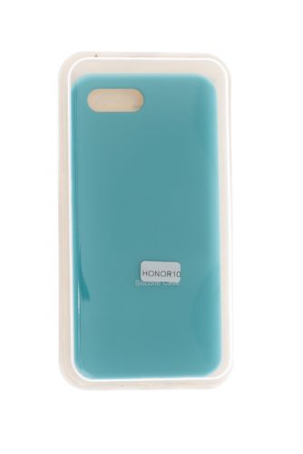 Чехол-накладка для HUAWEI Honor 10 VEGLAS SILICONE CASE закрытый бирюзовый (2) оптом, в розницу Центр Компаньон