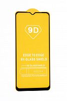 Защитное стекло для Realme C31 FULL GLUE VEGLAS YELLOW картон черный - фото