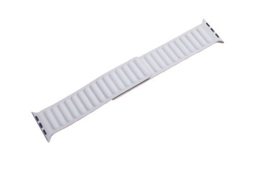 Ремешок для Apple Watch Silicone Magnetic Loop 38/40/41mm белый оптом, в розницу Центр Компаньон фото 2
