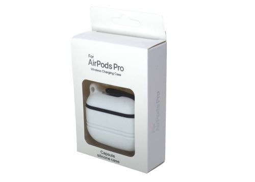 Чехол для наушников Airpods Pro Capsule 003 бело-черный оптом, в розницу Центр Компаньон фото 3