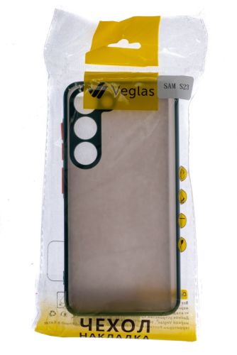 Чехол-накладка для Samsung S911B S23 VEGLAS Fog зеленый оптом, в розницу Центр Компаньон фото 3
