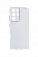 Чехол-накладка для Samsung G998F S21 Ultra FASHION TPU пакет прозрачный - фото