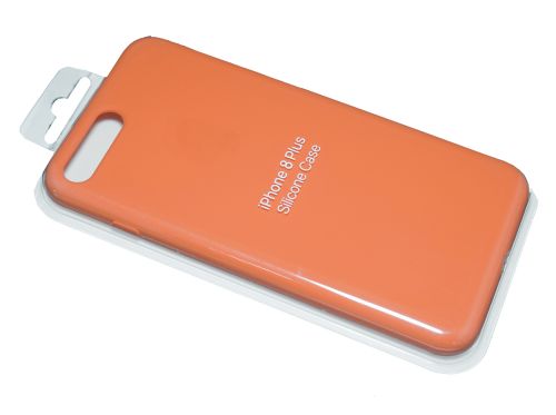 Чехол-накладка для iPhone 7/8 Plus SILICONE CASE закрытый оранжевый (13) оптом, в розницу Центр Компаньон фото 2