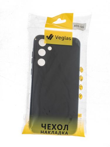 Чехол-накладка для Samsung A556E A55 VEGLAS Air Matte черный оптом, в розницу Центр Компаньон фото 3