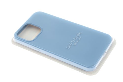 Чехол-накладка для iPhone 13 Pro Max VEGLAS SILICONE CASE NL закрытый синий (3) оптом, в розницу Центр Компаньон фото 2