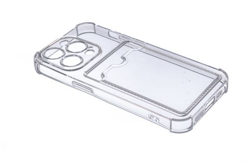 Чехол-накладка для iPhone 15 Pro VEGLAS Air Pocket прозрачный оптом, в розницу Центр Компаньон фото 2