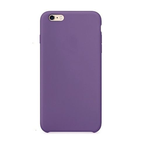 Чехол-накладка для iPhone 6/6S SILICONE CASE фиолетовый (45) - фото