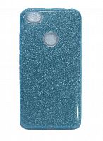 Купить Чехол-накладка для XIAOMI Redmi Note 5A Prime JZZS Shinny 3в1 TPU синяя оптом, в розницу в ОРЦ Компаньон