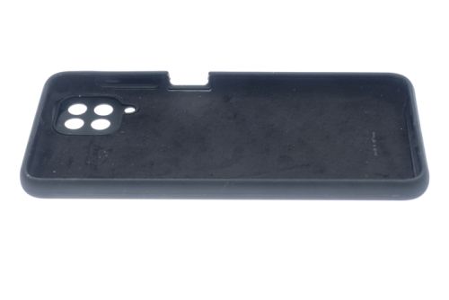 Чехол-накладка для Samsung A125F A12 SILICONE CASE OP закрытый черный (3) оптом, в розницу Центр Компаньон фото 3