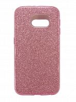 Купить Чехол-накладка для Samsung G920 S6 JZZS Shinny 3в1 TPU розовая оптом, в розницу в ОРЦ Компаньон