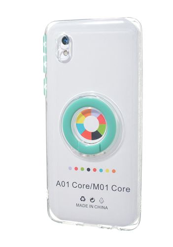 Чехол-накладка для Samsung A013F A01 Core/M01 Core NEW RING TPU бирюзовый оптом, в розницу Центр Компаньон фото 2